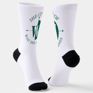 Stadtflagge von West Des Moines (Iowa) Socken