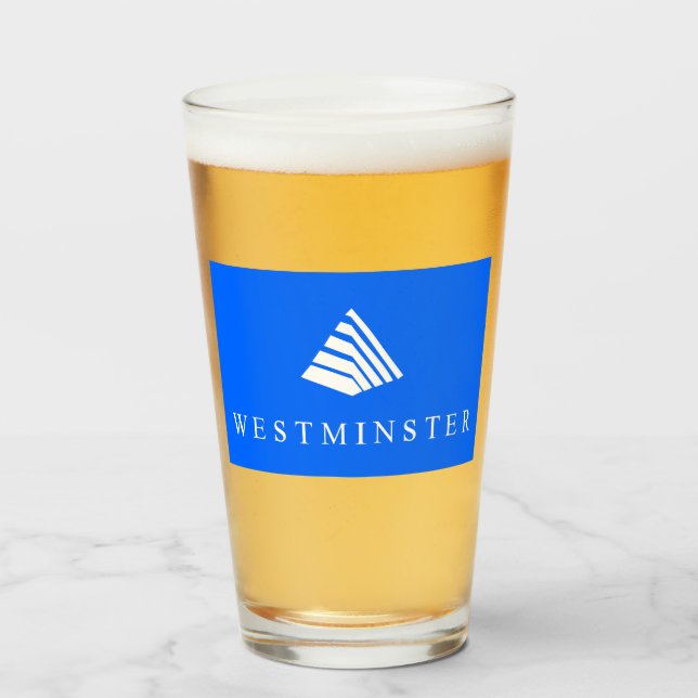 Stadtflagge von Westminster (Colorado) Glas (Vorne (Gefüllt))