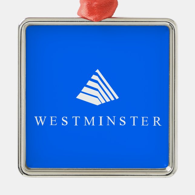 Stadtflagge von Westminster (Colorado) Ornament Aus Metall (Vorne)