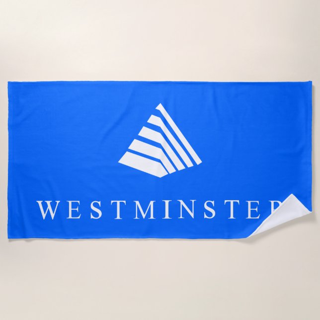 Stadtflagge von Westminster (Colorado) Strandtuch (Vorderseite)