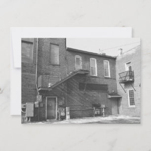 Stadtfotografie Mitteilungskarte