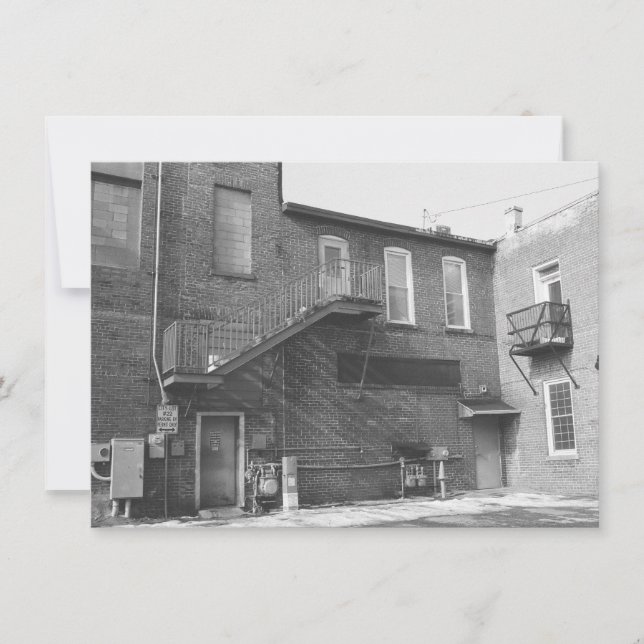 Stadtfotografie Mitteilungskarte (Vorderseite)
