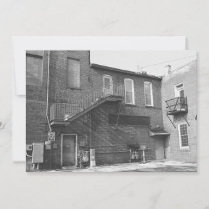 Stadtfotografie Mitteilungskarte