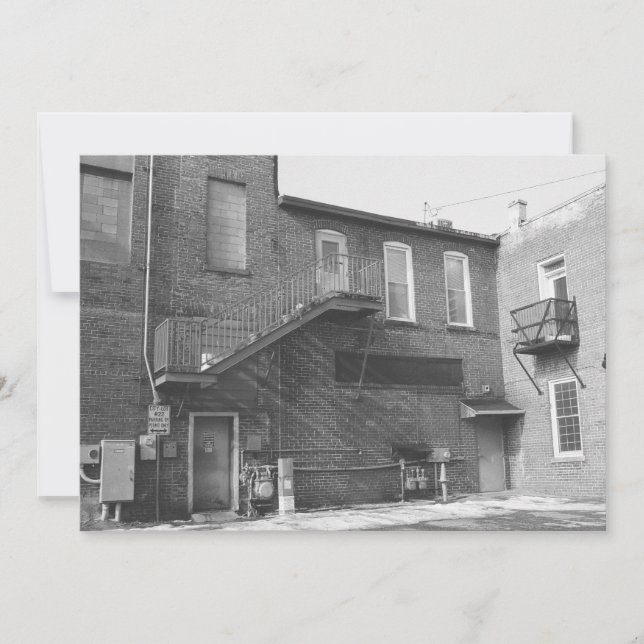 Stadtfotografie Mitteilungskarte (Vorderseite)