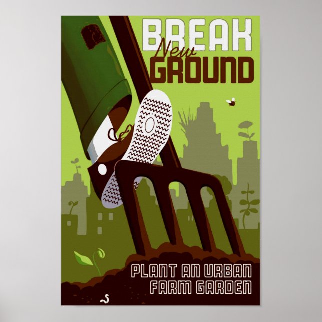 Stadtgarten Poster (Vorne)