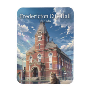 Stadthalle Fredericton, Fredericton Kanada Magnet