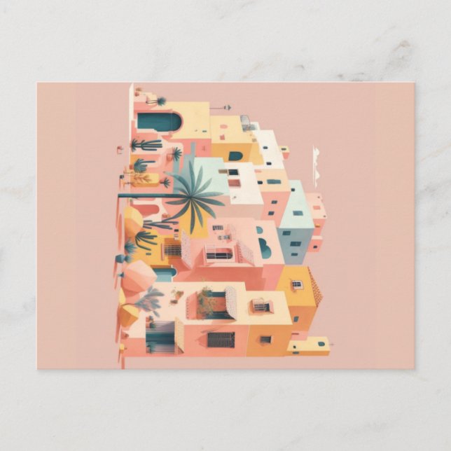 Stadthäuser Postkarte (Vorderseite)