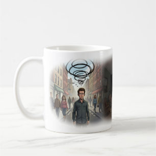 Städtische Angst Innere Reise Kunsttasse Kaffeetasse