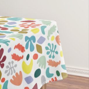 Städtische Bio Formen Tischdecke