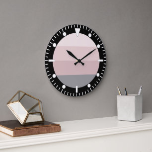 Städtische Dämmerungsstreifen Große Wanduhr