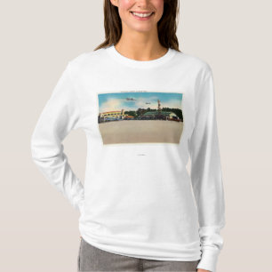 Städtische Flughafen-Flugplatz-Szene T-Shirt