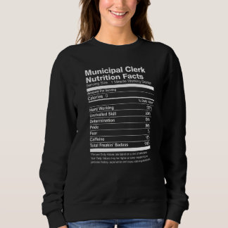 Städtische Gelehrte Ernährung Funny Funny Sweatshirt