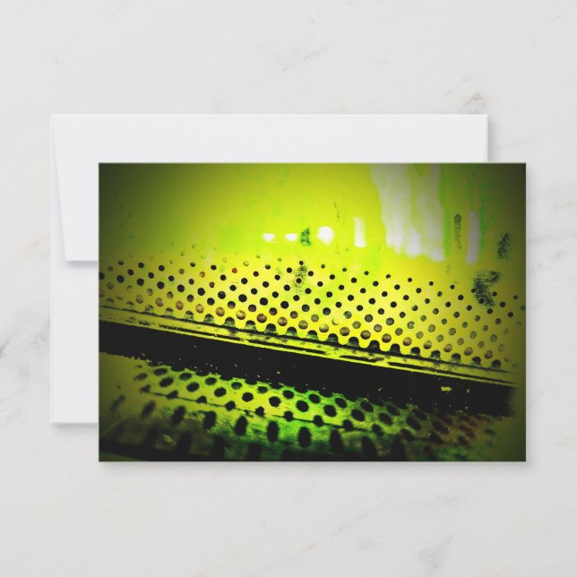 Städtische grüne Printwerbung (Vorderseite)