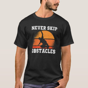 Städtische Gymnastikmauer Rafting for Traceur Park T-Shirt