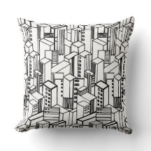 Städtische Hand gezeichnetes Muster