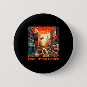 Städtische Hitzewelle _ futuristische Stadt & Button