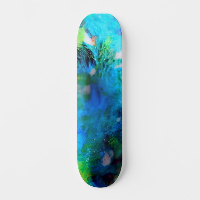 Städtische Kante: Kunsthandwerkskunst Skateboard (Vorderseite)