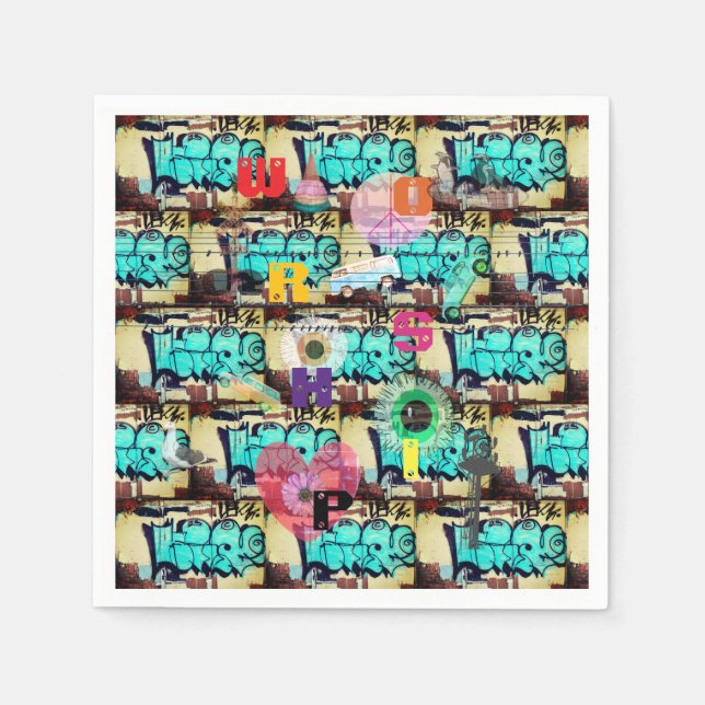 Städtische Kathedrale  Serviette (Vorderseite)