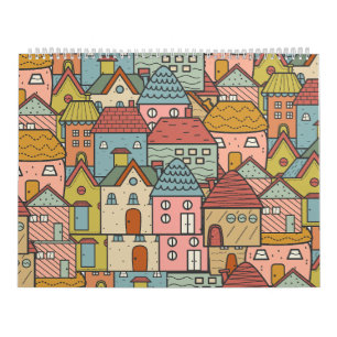 Städtische Kleinstädte Kalender