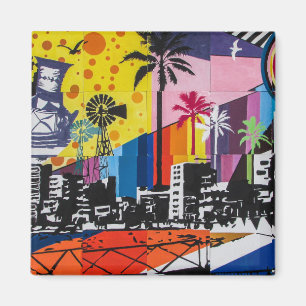 Städtische Kunst 18. Magnet