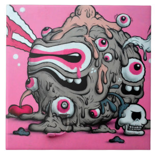 Städtische Kunst 8. Fliese