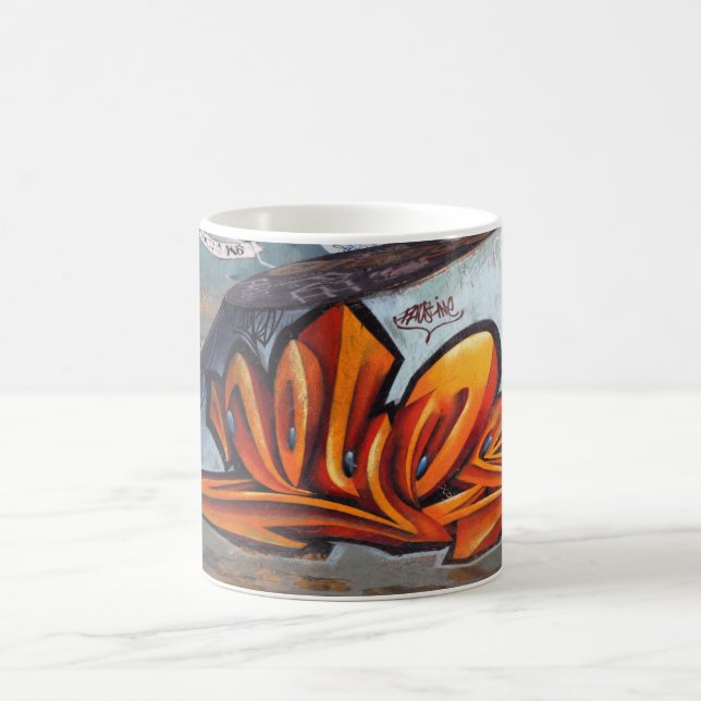 Städtische Kunst Graffitis Tasse (Mittel)