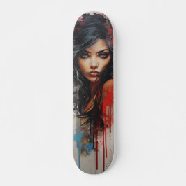 Städtische Kunst Skateboard