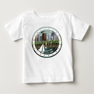 Städtische Landschaft Baby T-shirt