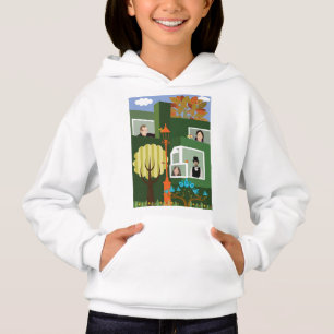 Städtische Landschaft Hoodie