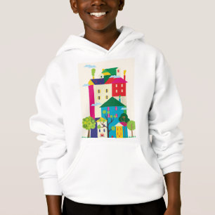 Städtische Landschaft Hoodie