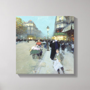 Städtische Landschaft Leinwanddruck