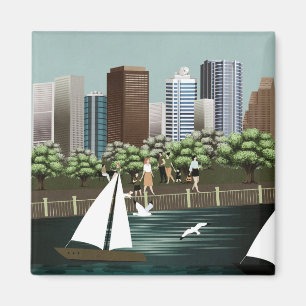 Städtische Landschaft Magnet