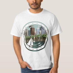 Städtische Landschaft T-Shirt
