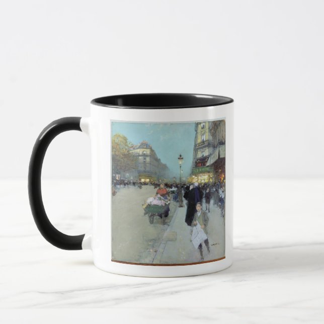 Städtische Landschaft Tasse (Links)