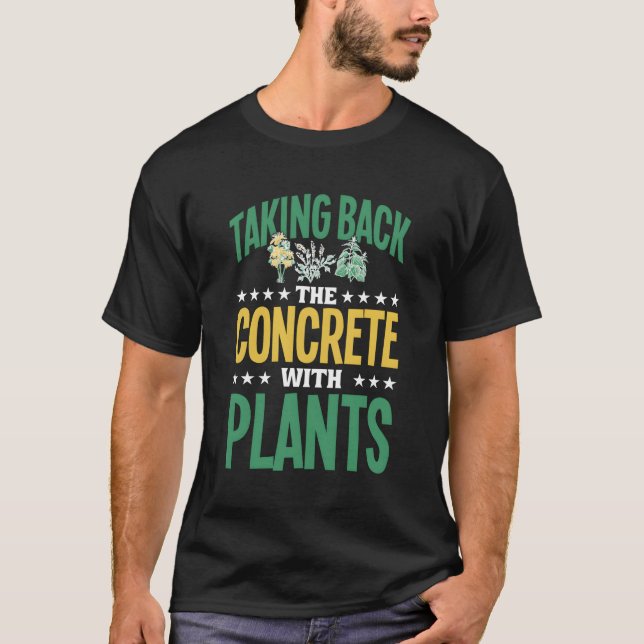 Städtische Landwirtschaft für städtischen Bauer T-Shirt (Vorderseite)