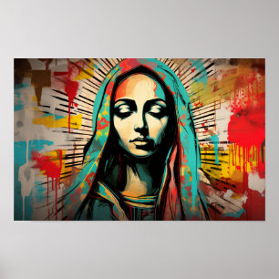 Städtische Madonna Poster