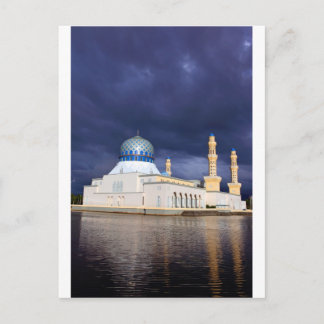 Städtische Moschee in Kota Kinabalu Malaysia Postkarte