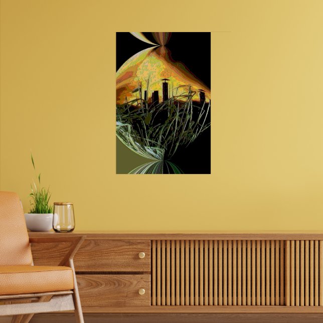Städtische Natur Poster (Wohnzimmer 2)
