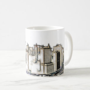 Städtische New- YorkSkyline Kaffeetasse