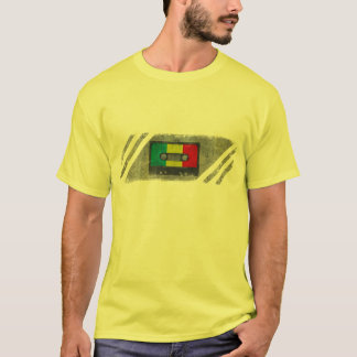Städtische raggae Kassette T-Shirt