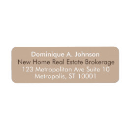 Städtische Real Anwesen Custom Rücksendeadressen-A