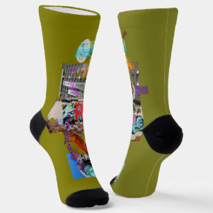 Städtische Stadtlandschaft Hintergrundgeräusch Soc Socken