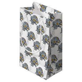 Städtische Straßen-Kunst: Band-Nashorn Kleine Geschenktüte