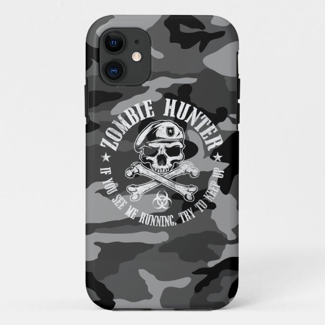 städtische Tarnung des Zombiejägers Case-Mate iPhone Hülle (Rückseite)