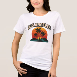 Städtische Träume: Los Angeles Flow Tri-Blend Shirt