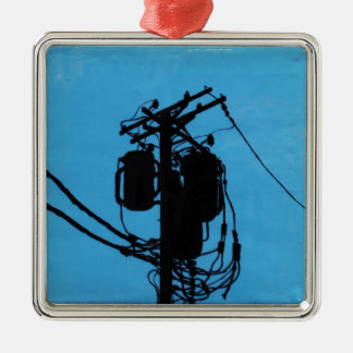 Städtische Wachposten-Verzierung Silbernes Ornament