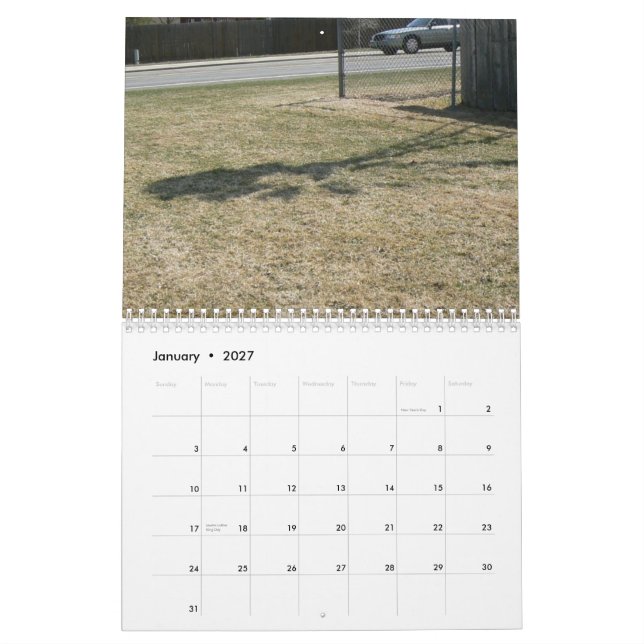 Städtische Windmühle Kalender (Jan 2027)