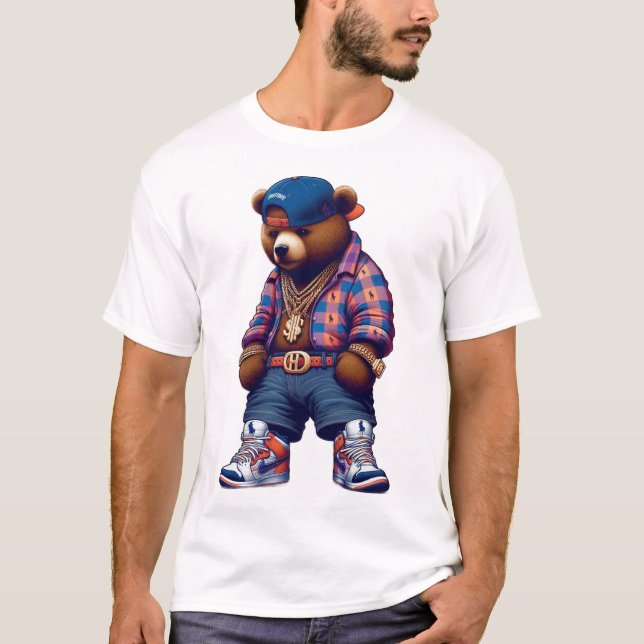 Städtischer Bär #001 T-Shirt (Vorderseite)