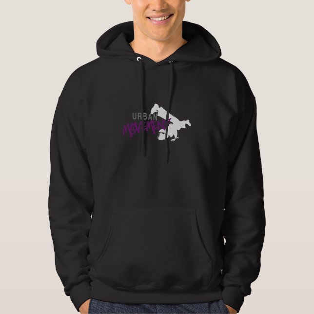 Städtischer BewegungHoodie - "Mädchen-Art " Hoodie (Vorderseite)
