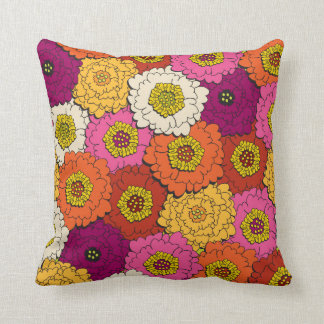 Städtischer Blumenstrauß Kissen